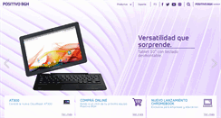 Desktop Screenshot of positivobgh.com